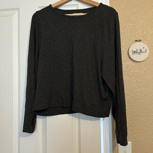 Madewell Crop Long Sleeve Tee